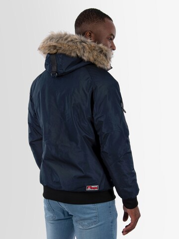 Arctic Seven Winterjas 'Arthuro' in Blauw