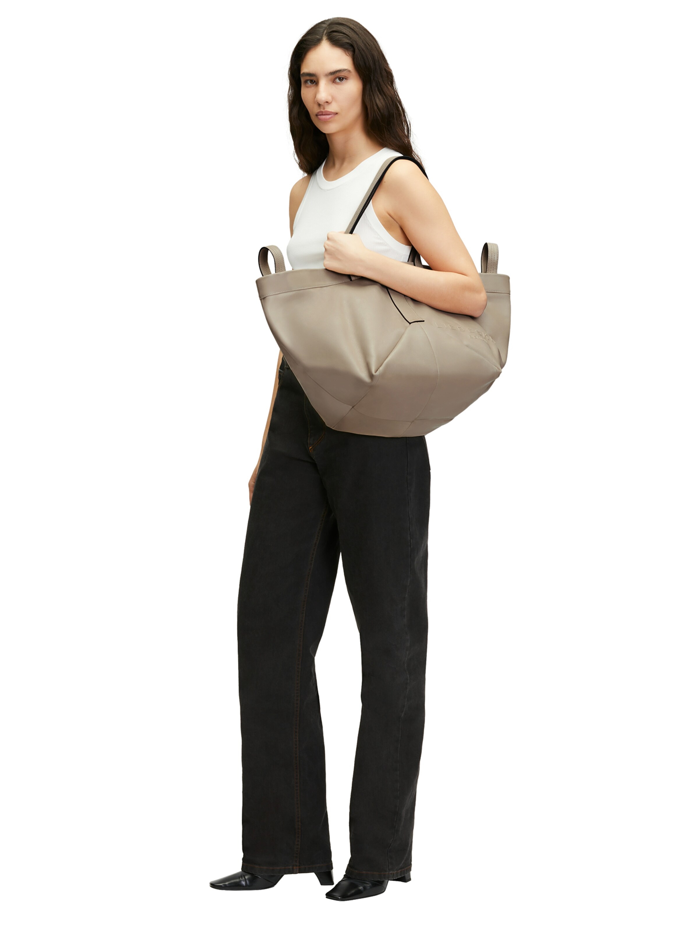 Liebeskind Berlin Shopper 'Elvira' in Beige