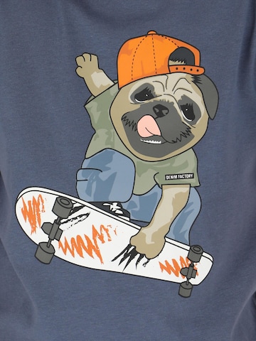 Denim Factory - Camiseta 'San Diego' en azul