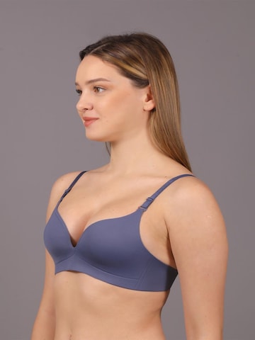 C&City Push-up BH in Blauw