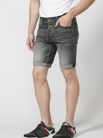 KOROSHI Slimfit Jeans in Zwart