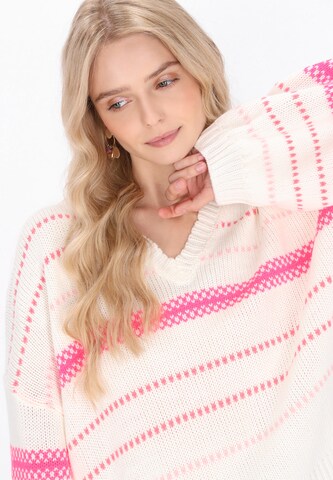 Pull-over IZIA en blanc