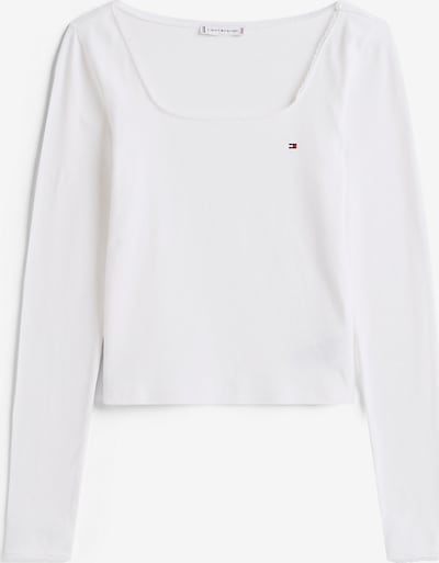 TOMMY HILFIGER Pidžama 'Essential' u ecru/prljavo bijela / crvena, Pregled proizvoda