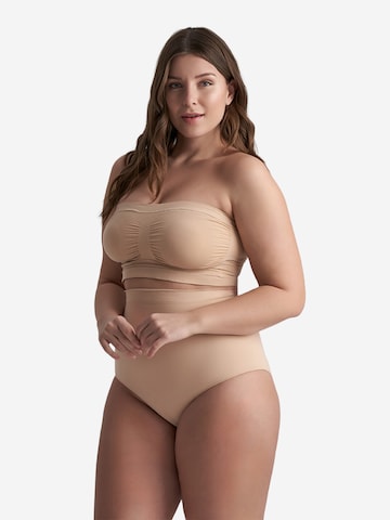 Slip scultant 'Soft Touch Seamless Mid Waist Brief' Bye Bra en beige