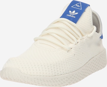 ADIDAS ORIGINALS Platform trainers 'Hu' in White: front