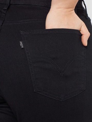 Skinny Jeans 'Mile High Super Skinny' de la Levi's® Plus pe negru