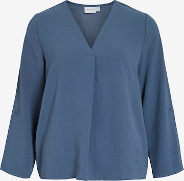 VILA Blouse 'VIJosa' in Blauw: voorkant