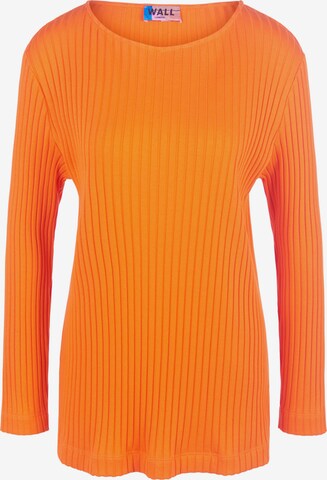 WALL London Shirt in Oranje: voorkant