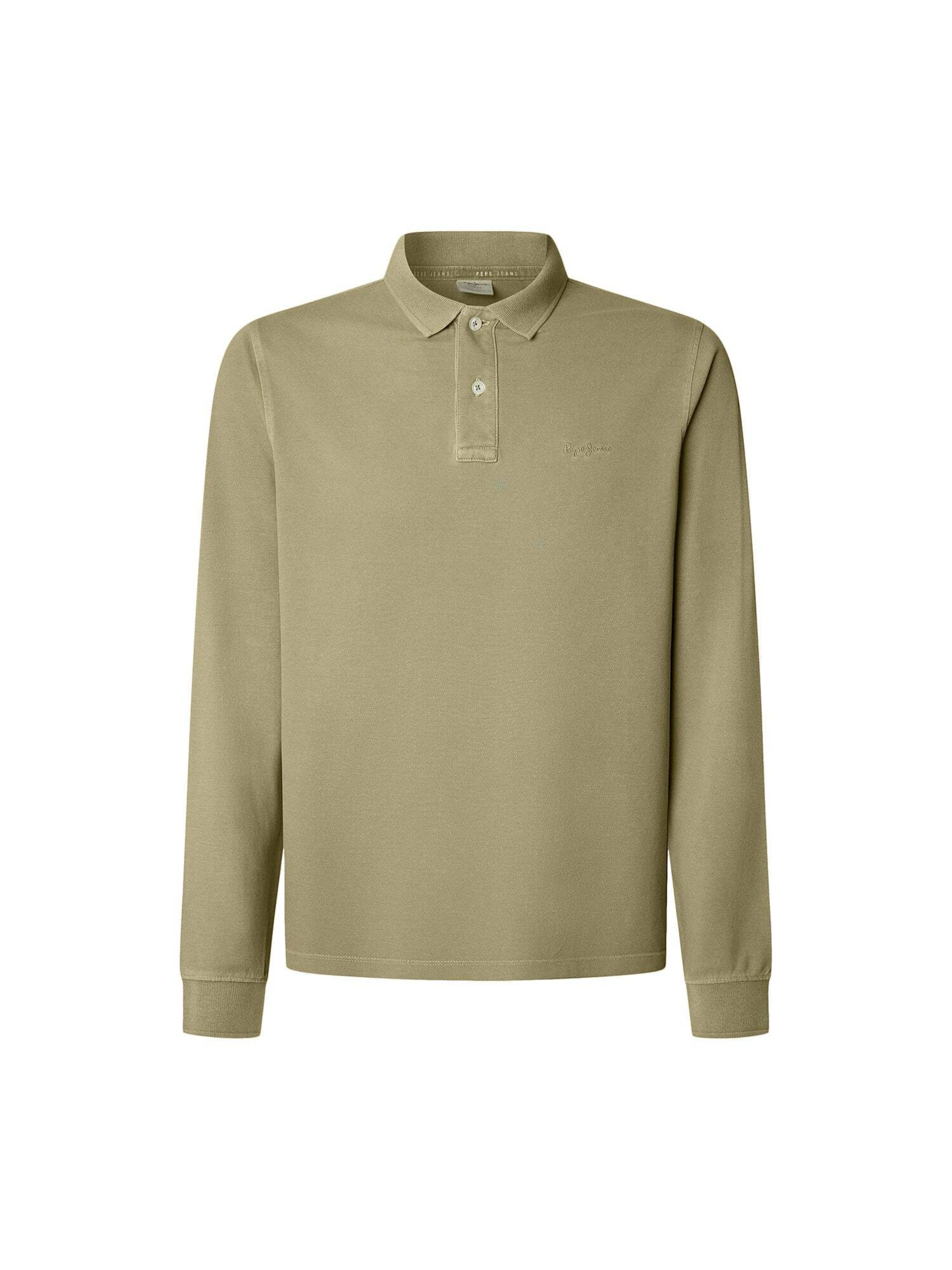 Pepe Jeans Shirt 'New Oliver' in Groen: voorkant