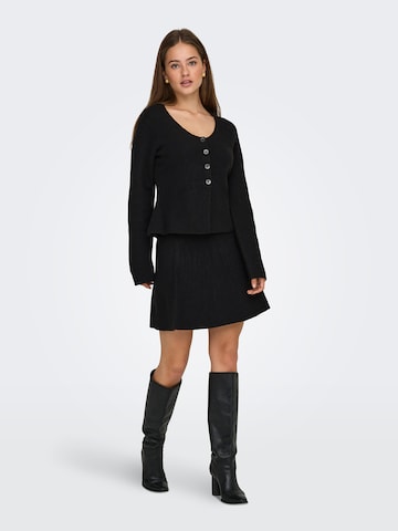 JDY Strickjacke 'JDYLEA' in Schwarz