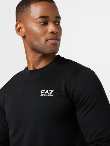 EA7 Emporio Armani Sweatshirt i svart