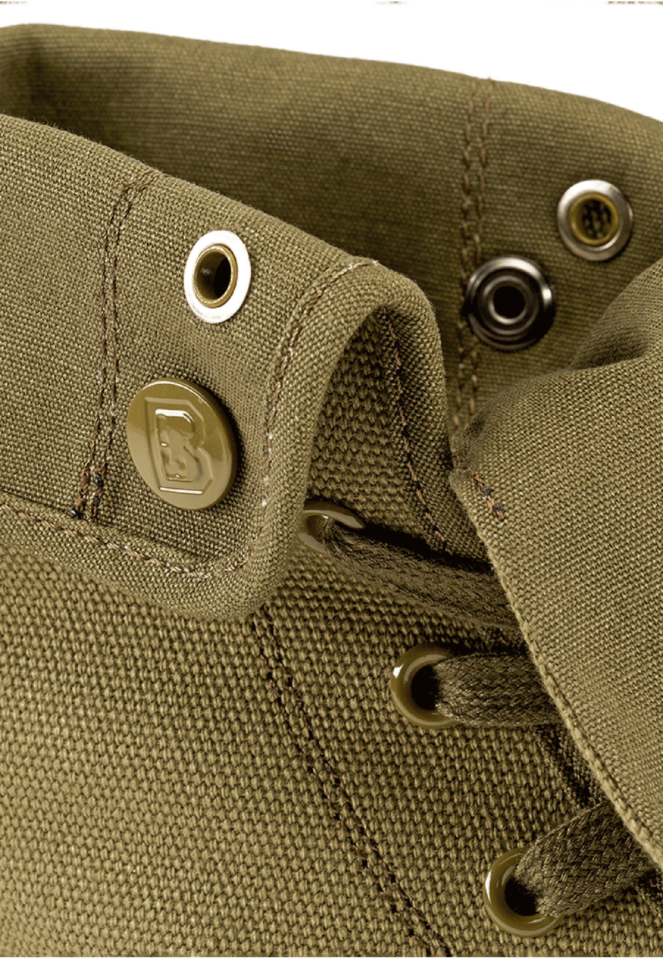 Sneaker alta di Brandit in verde