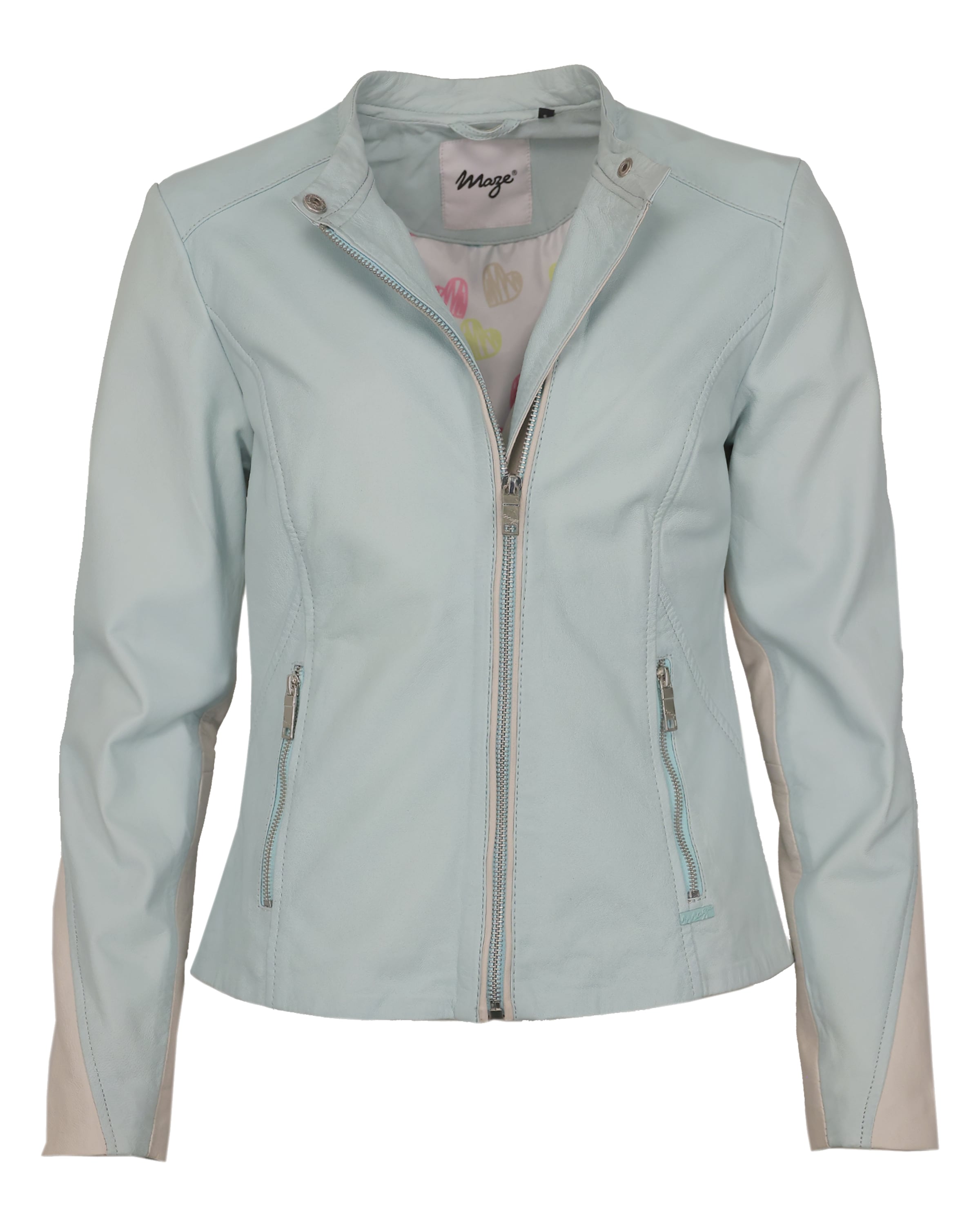 Maze Between-Season Jacket in Blue: front