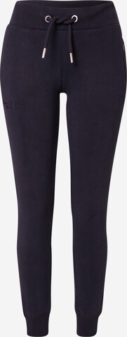 Superdry Broek in Blauw: voorkant