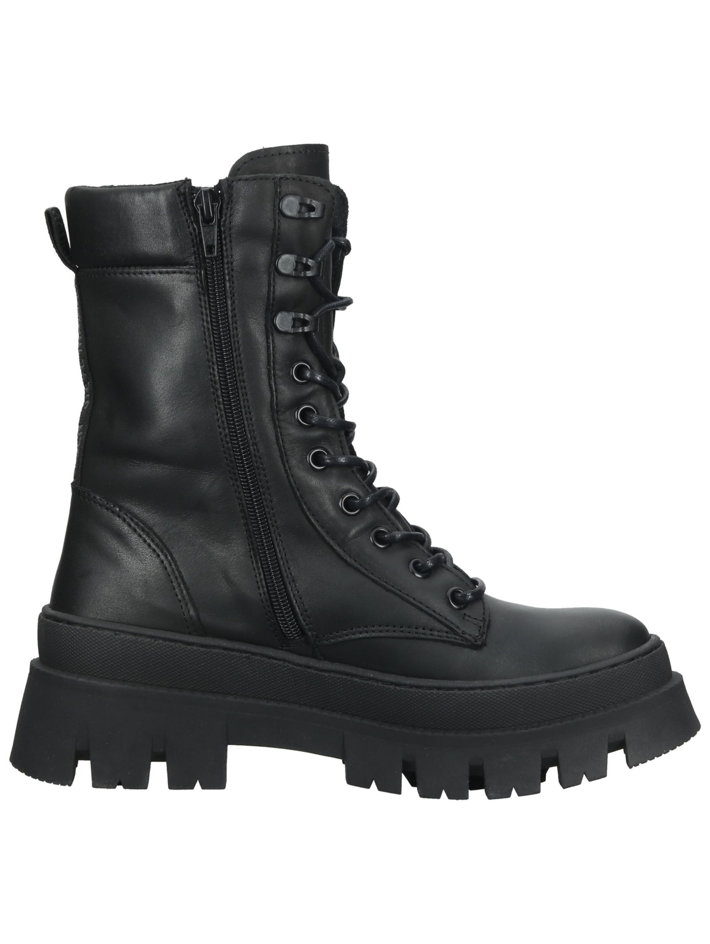 STEVE MADDEN Schnürstiefelette in Schwarz