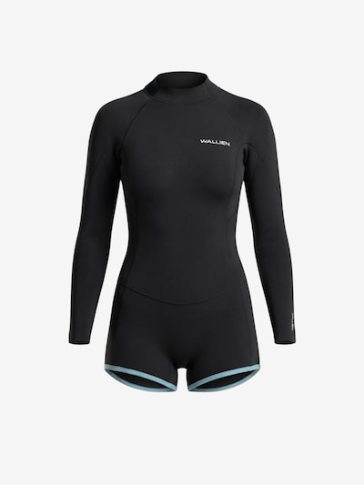 WALLIEN Wetsuit 'Horizonia Yulex® Springsuit Boyleg' in XXS/2 in Black, Item view