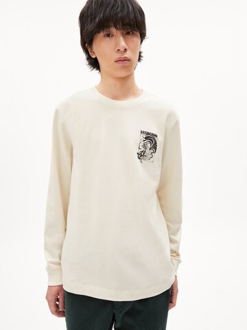 ARMEDANGELS Sweatshirt 'Paanos Preserve' in Beige: predná strana