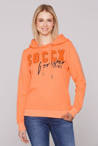 Soccx Sweatshirt in Orange: Vorderseite