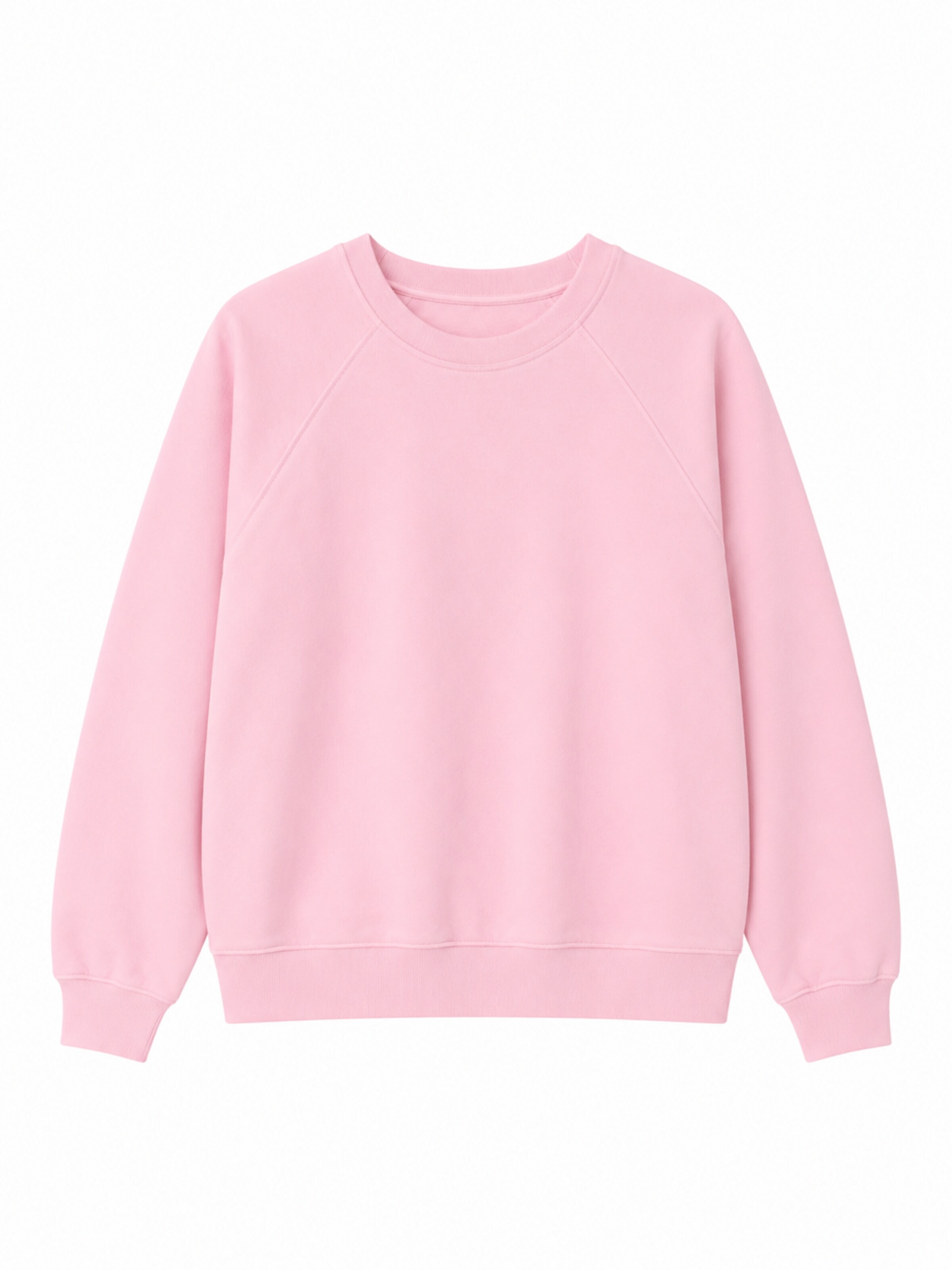 La Label Beige Sweatshirt in Pink: front