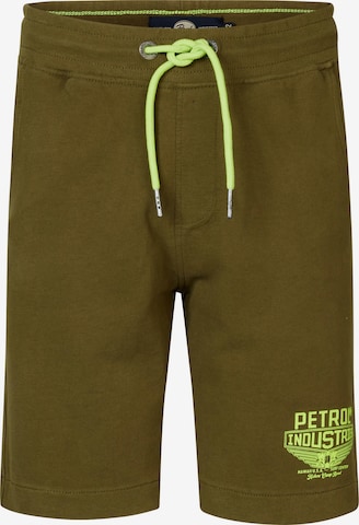 Petrol Industries Regular Pants 'Sundew' in Green: front