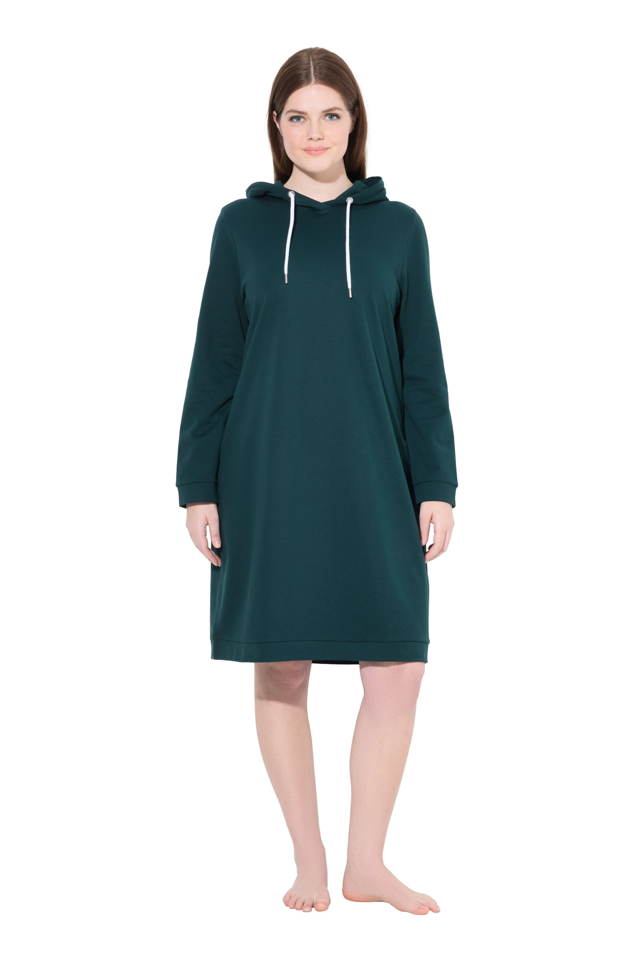 Ulla Popken Nightgown in Green: front