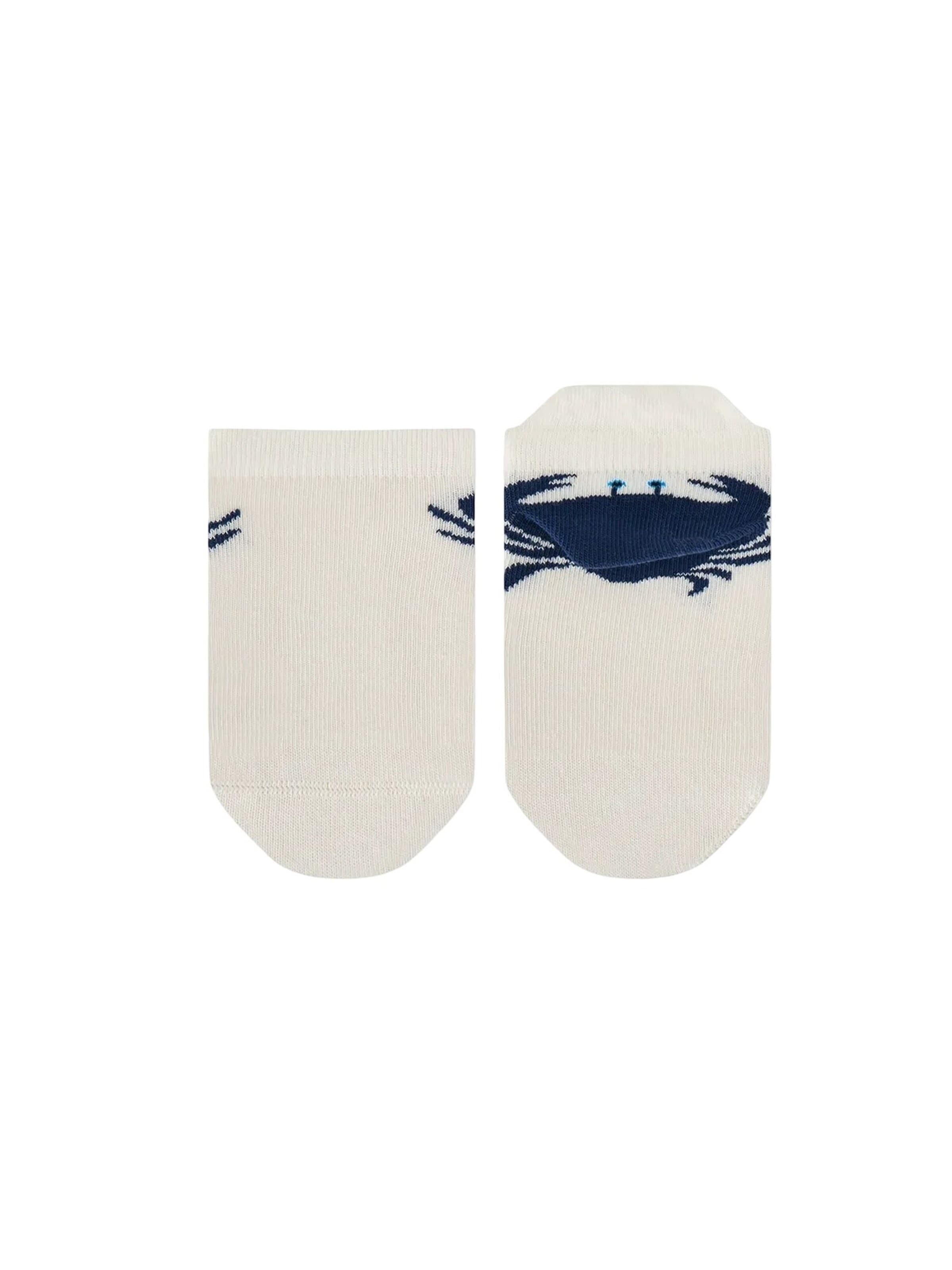 Penti Sokken 'PENTI Pinchy Crab No-Show-Socken mit Krabbenmuster, 3 Paar' in Gemengde kleuren