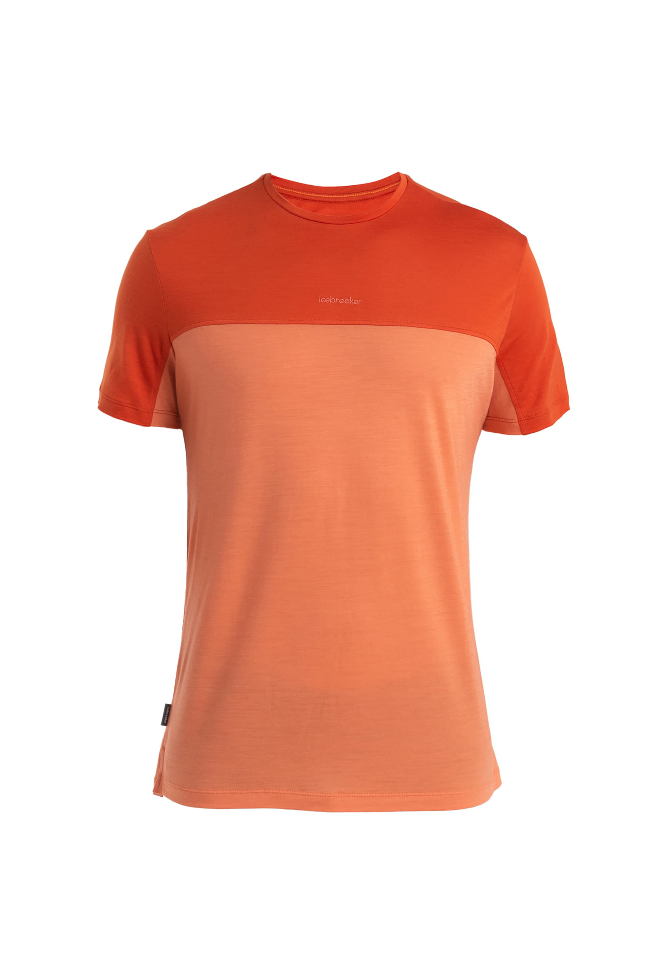 ICEBREAKERTehnička sportska majica 'Cool-Lite Sphere III' - narančasta boja: prednji dio