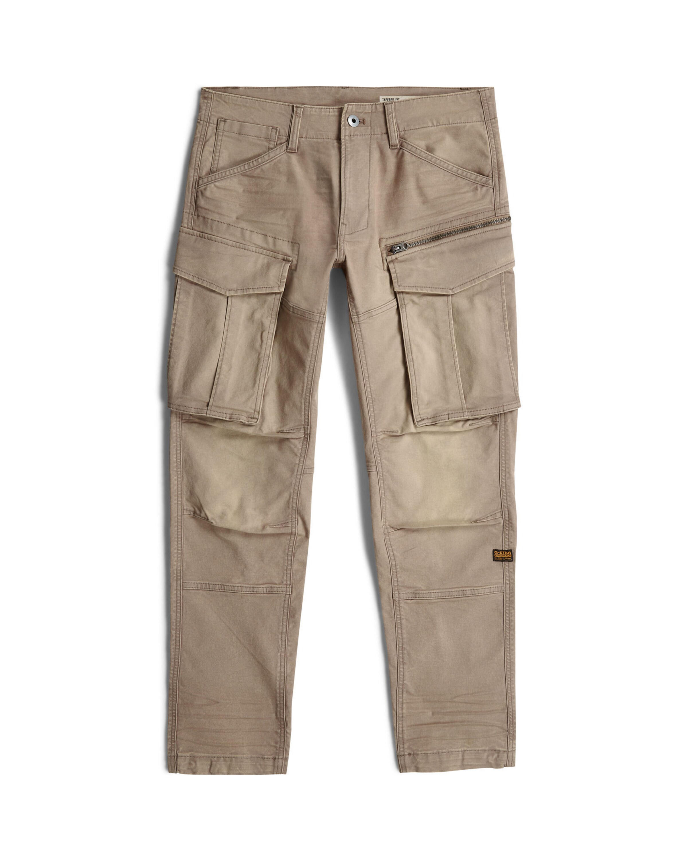 G-STAR Slimfit Cargobroek ' ' in Bruin: voorkant