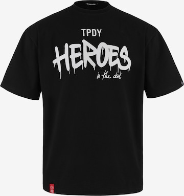 trueprodigy Shirt ' Dexter ' in Black: front
