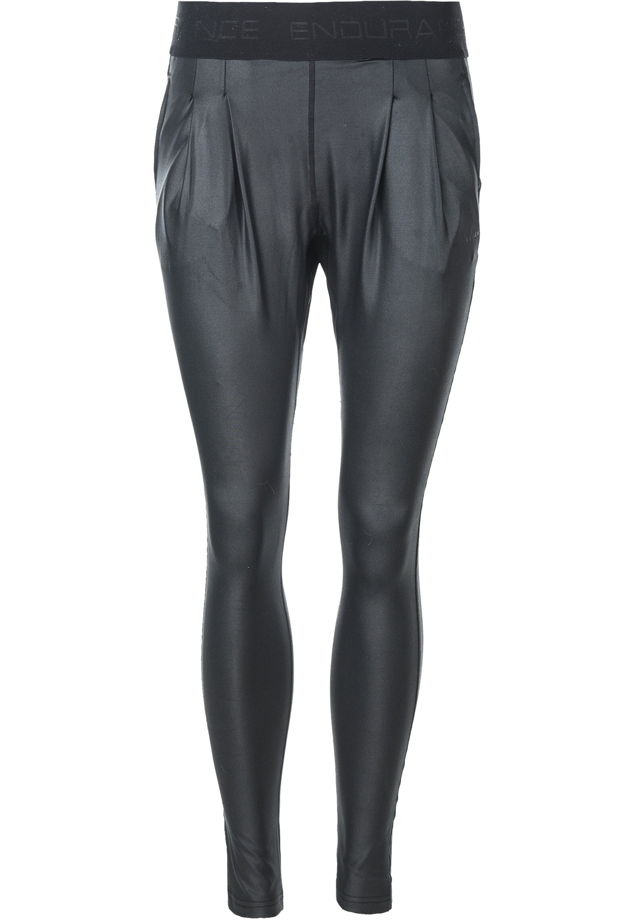 ENDURANCE Slim fit Sports trousers 'Beastown' in Black: front