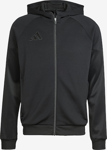 ADIDAS PERFORMANCE Trainingsjacke 'Tiro 25' in Schwarz: Vorderseite