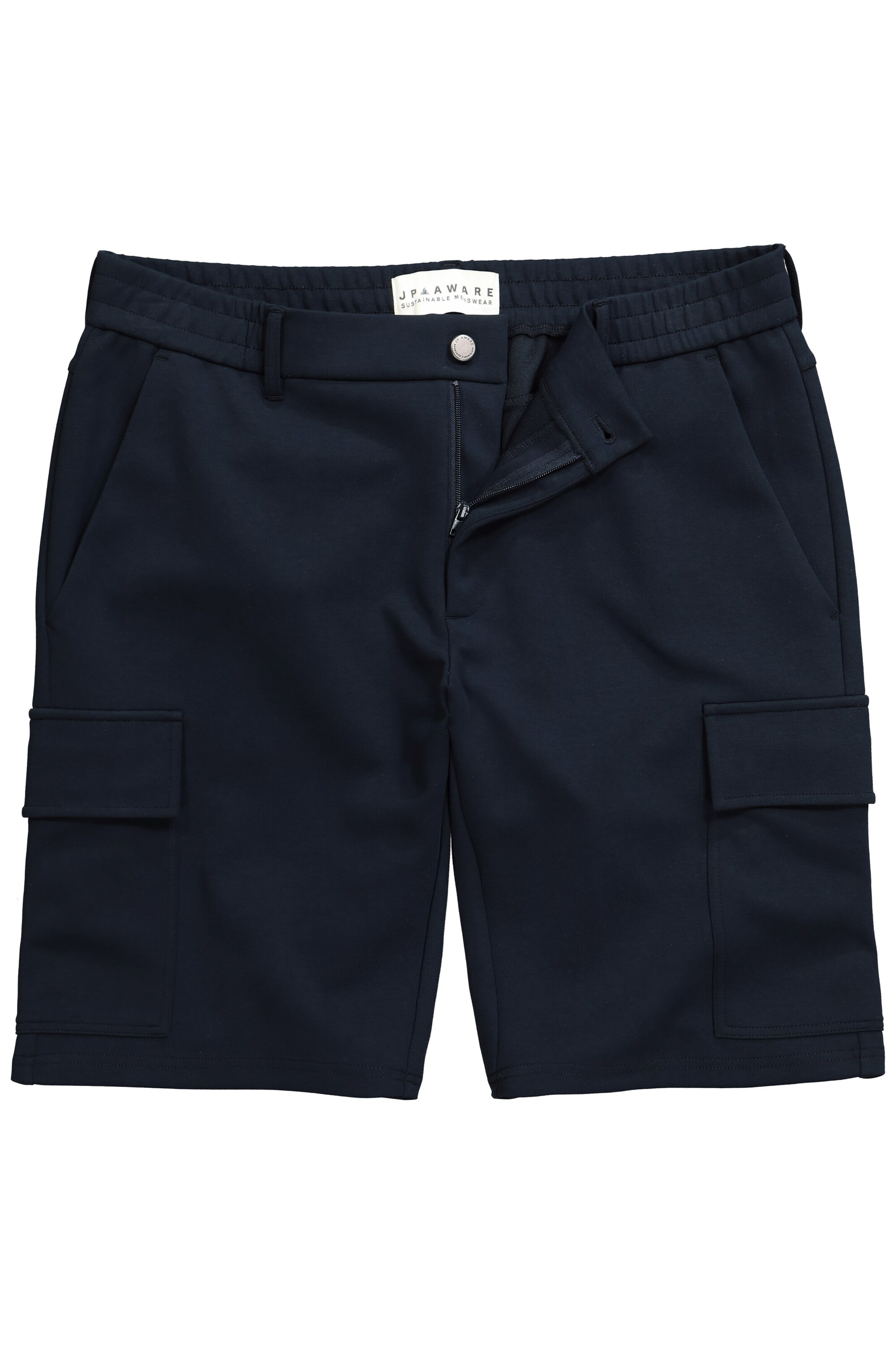 JP1880 Cargobroek in Blauw: voorkant