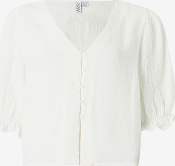 balta PIECES Palaidinė 'PCSIKKA': priekis