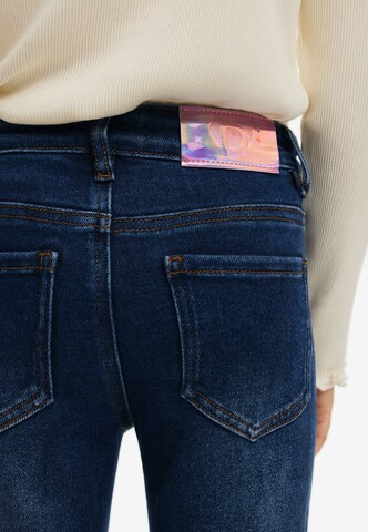 Bootcut Jeans de la Desigual pe albastru