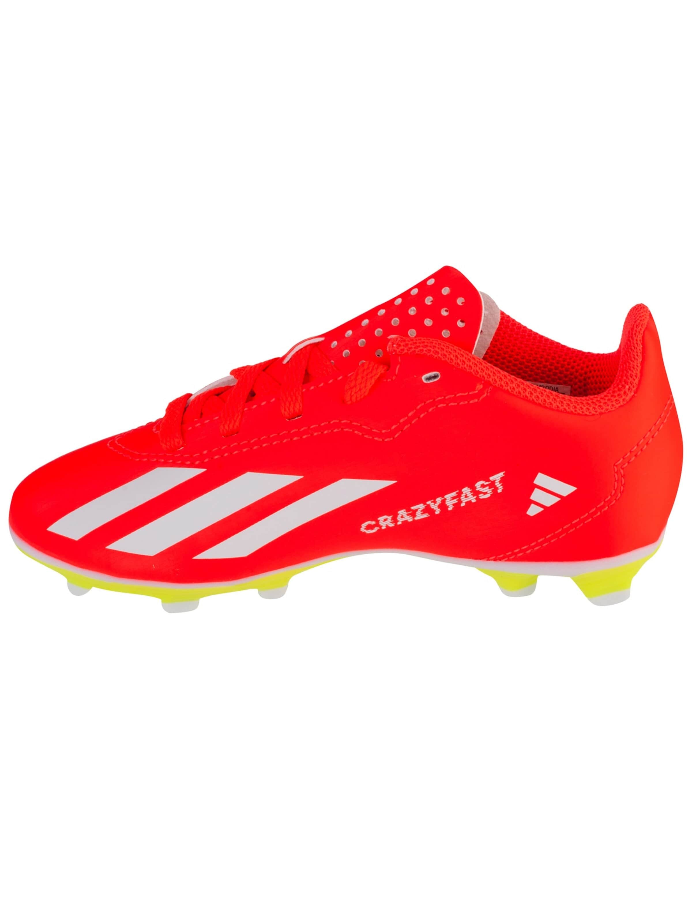 ADIDAS PERFORMANCE Athletic Shoes 'adidas X Crazyfast Club Jr FXG' in Red