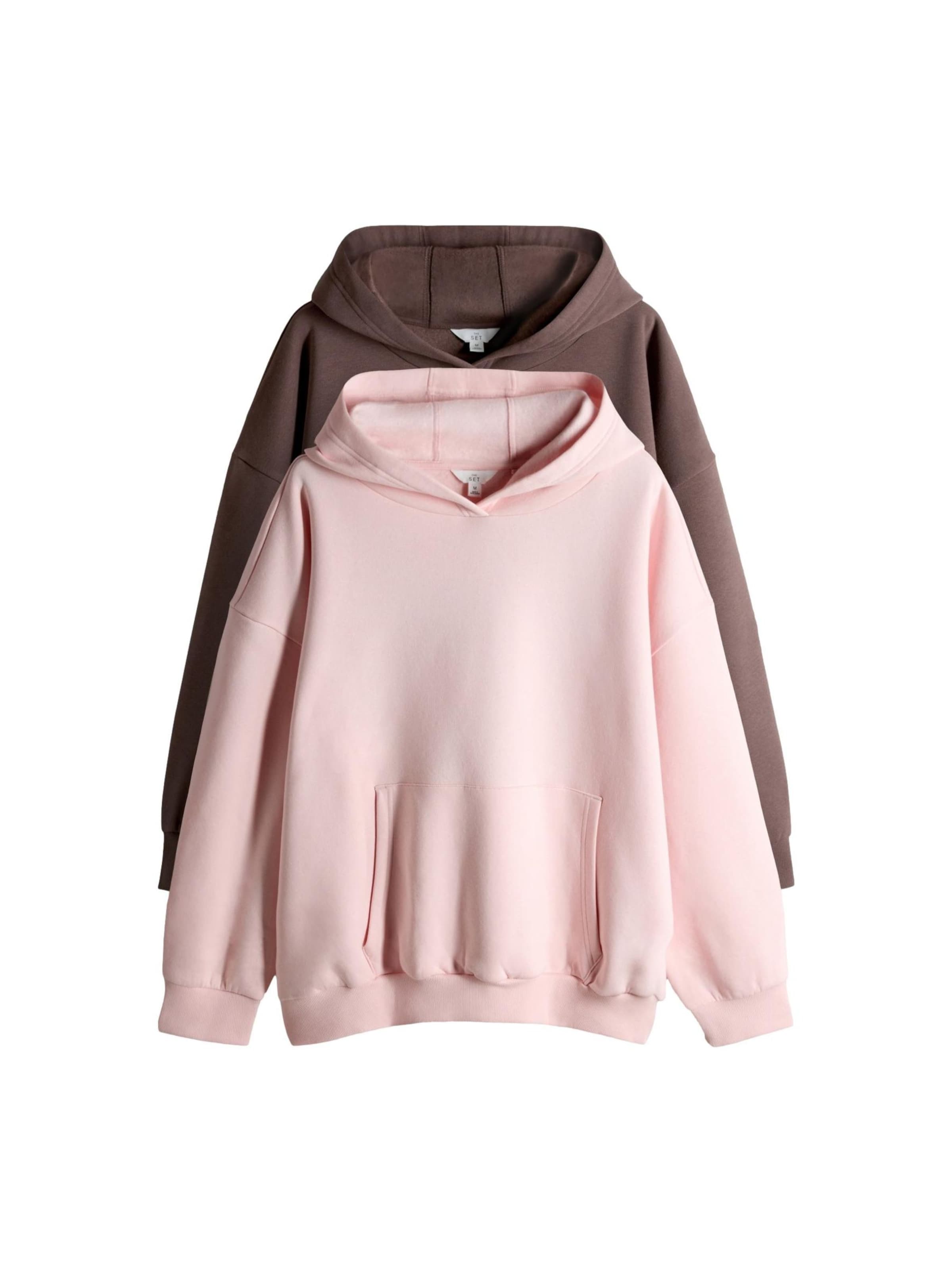 Felpa di The Set in marrone: frontale