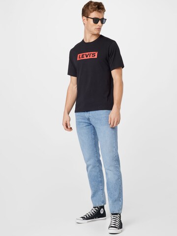 LEVI'S ® Shirt 'SS Relaxed Fit Tee' in Zwart