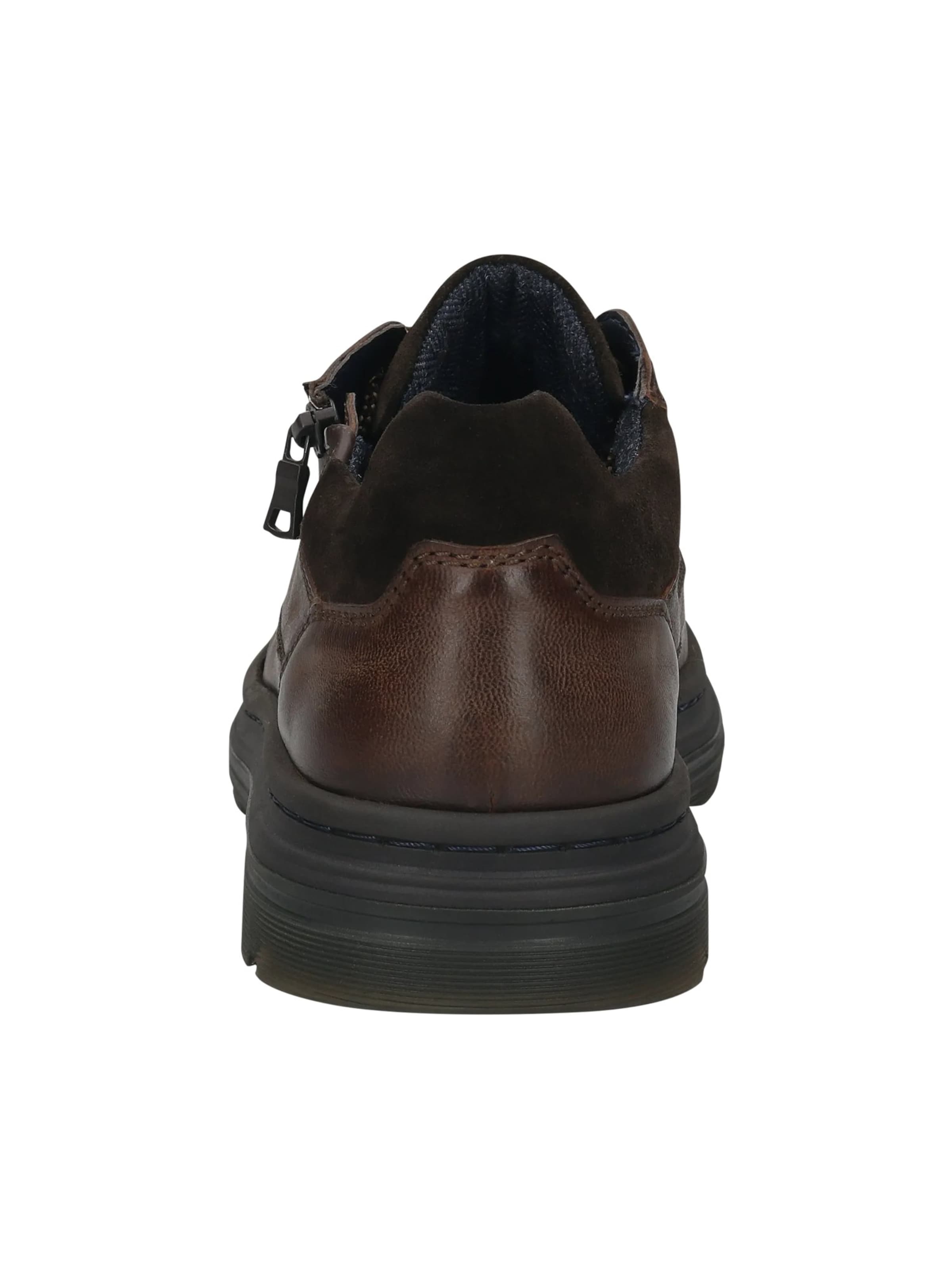 bugatti Обувь на шнуровке в Коричневый