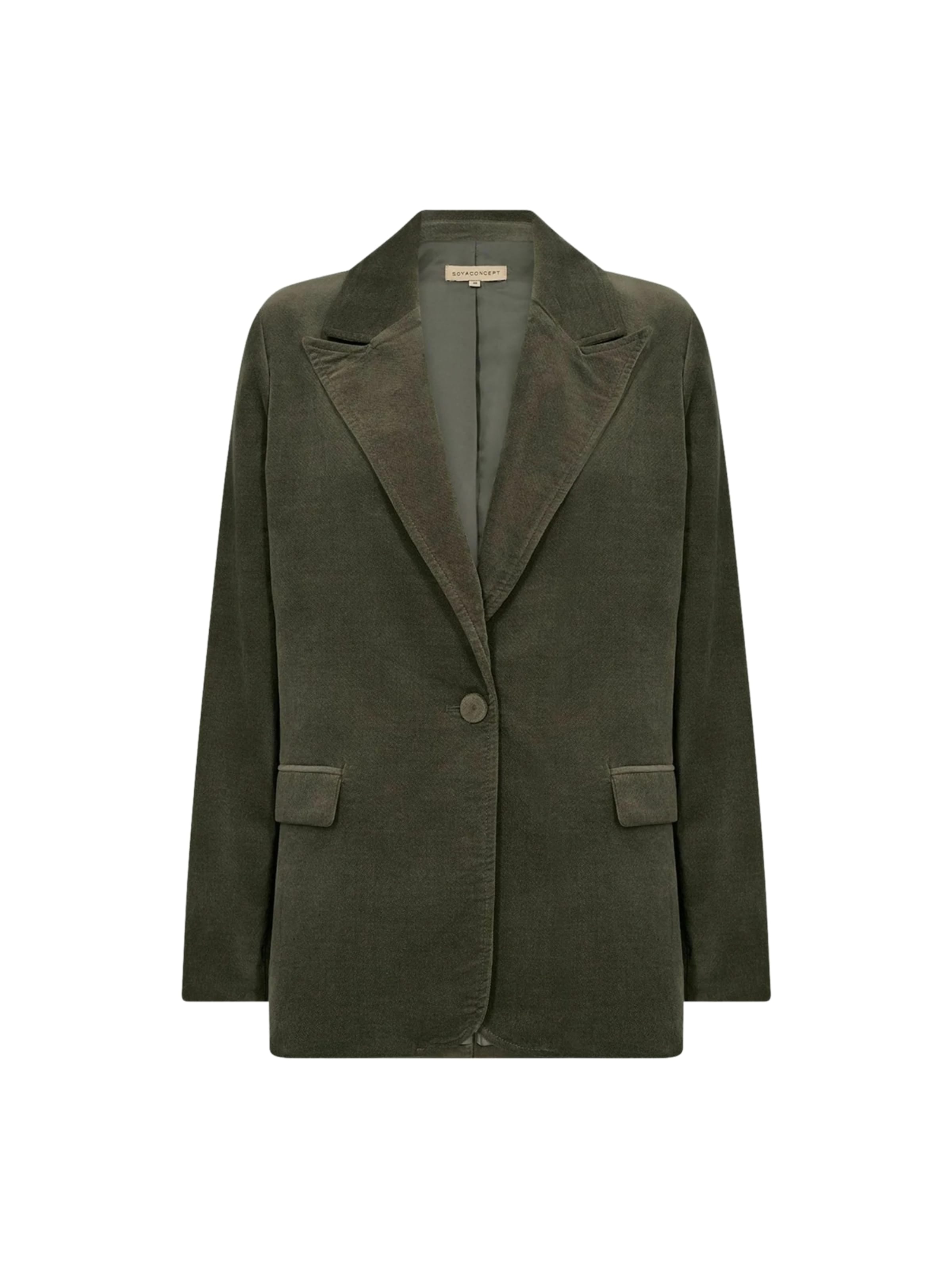 Soyaconcept Blazer 'Nabiha 3' i grøn: forside