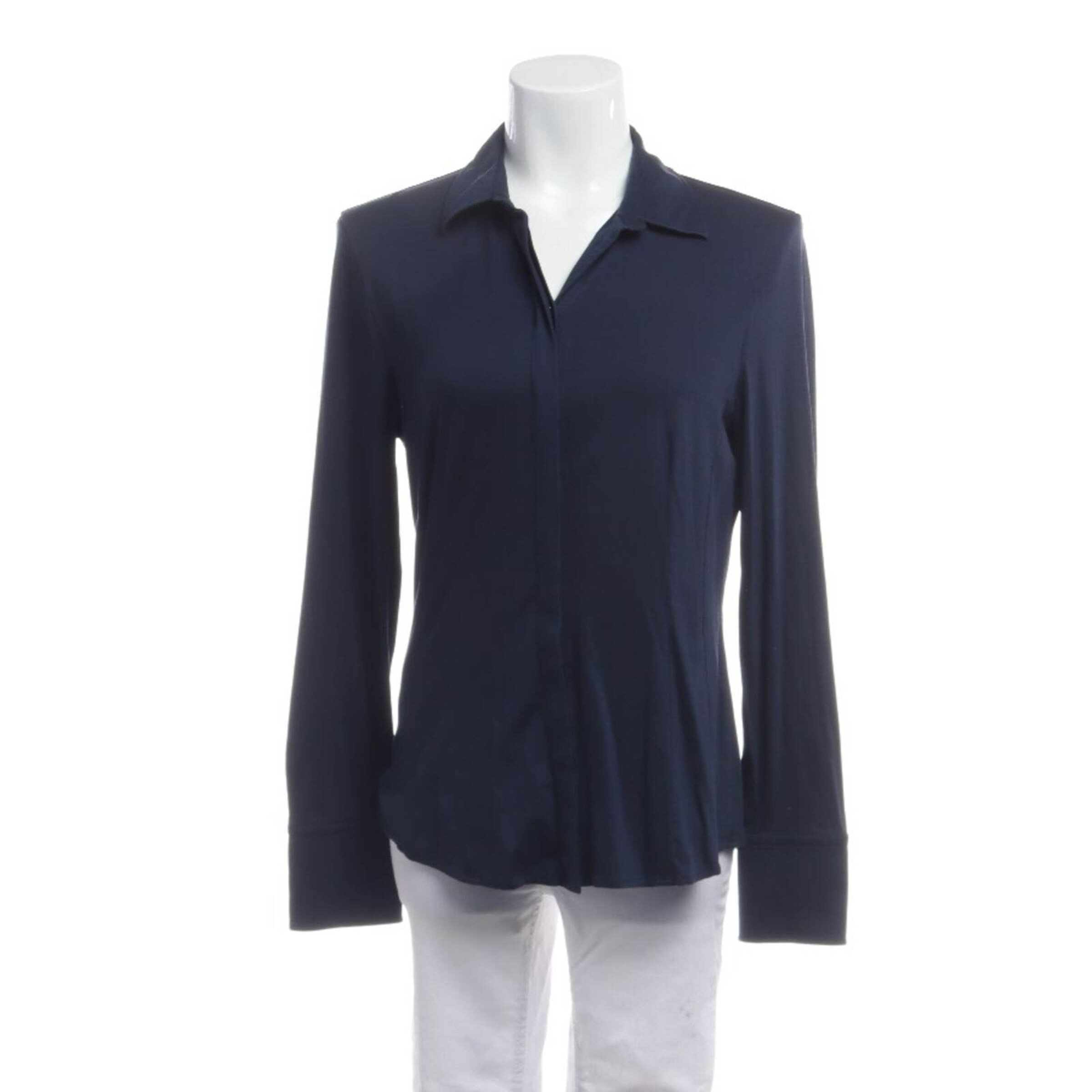 Marc Cain Blouse & Tunic in M in Blue: front