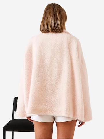 Bianco Lucci - Sobretudo meia-estação em rosa