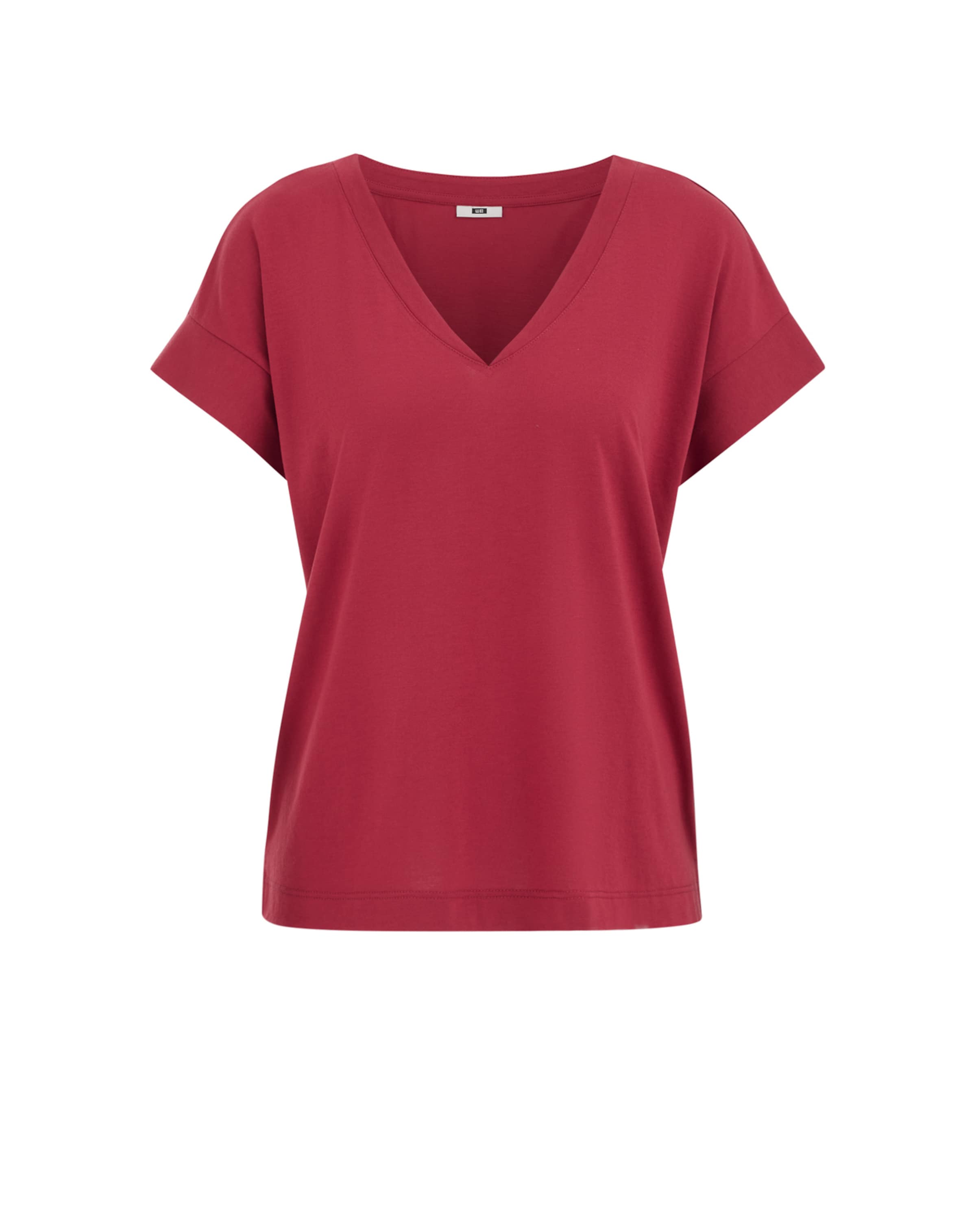 WE Fashion T-Shirt in Rot: Vorderseite