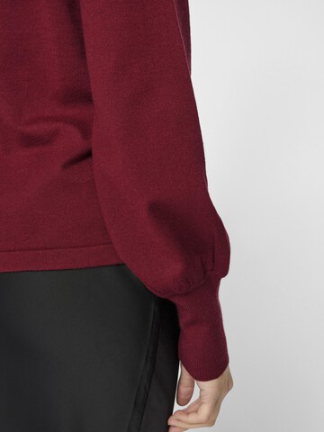 VILA Sweater in Red