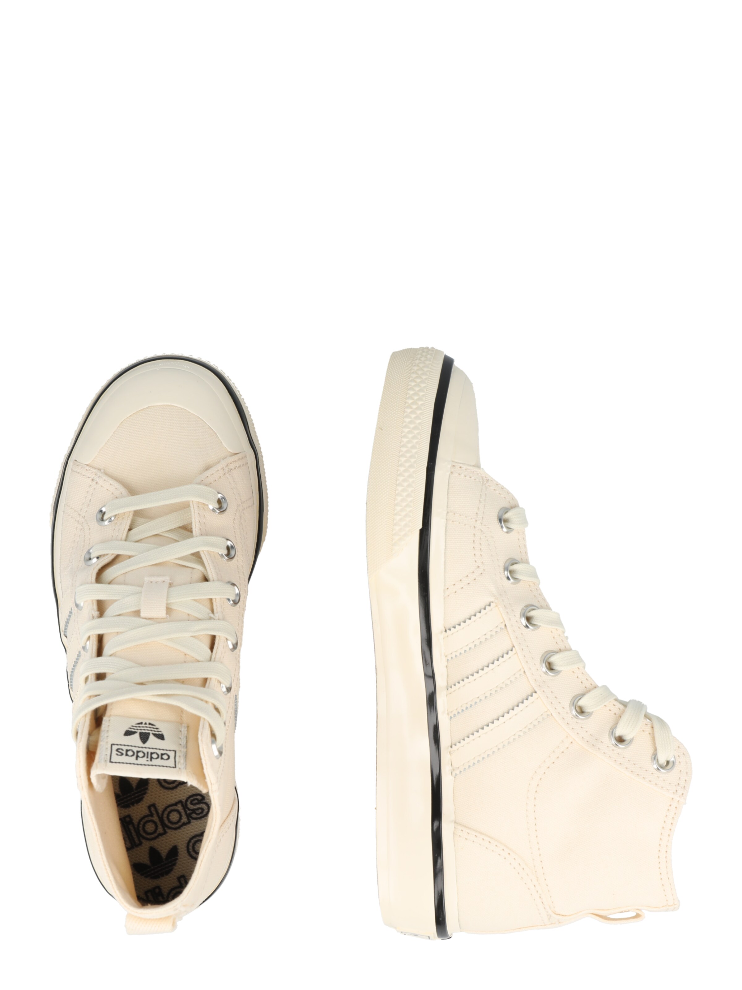 ADIDAS ORIGINALS Σνίκερ ψηλό 'Nizza' σε μπεζ
