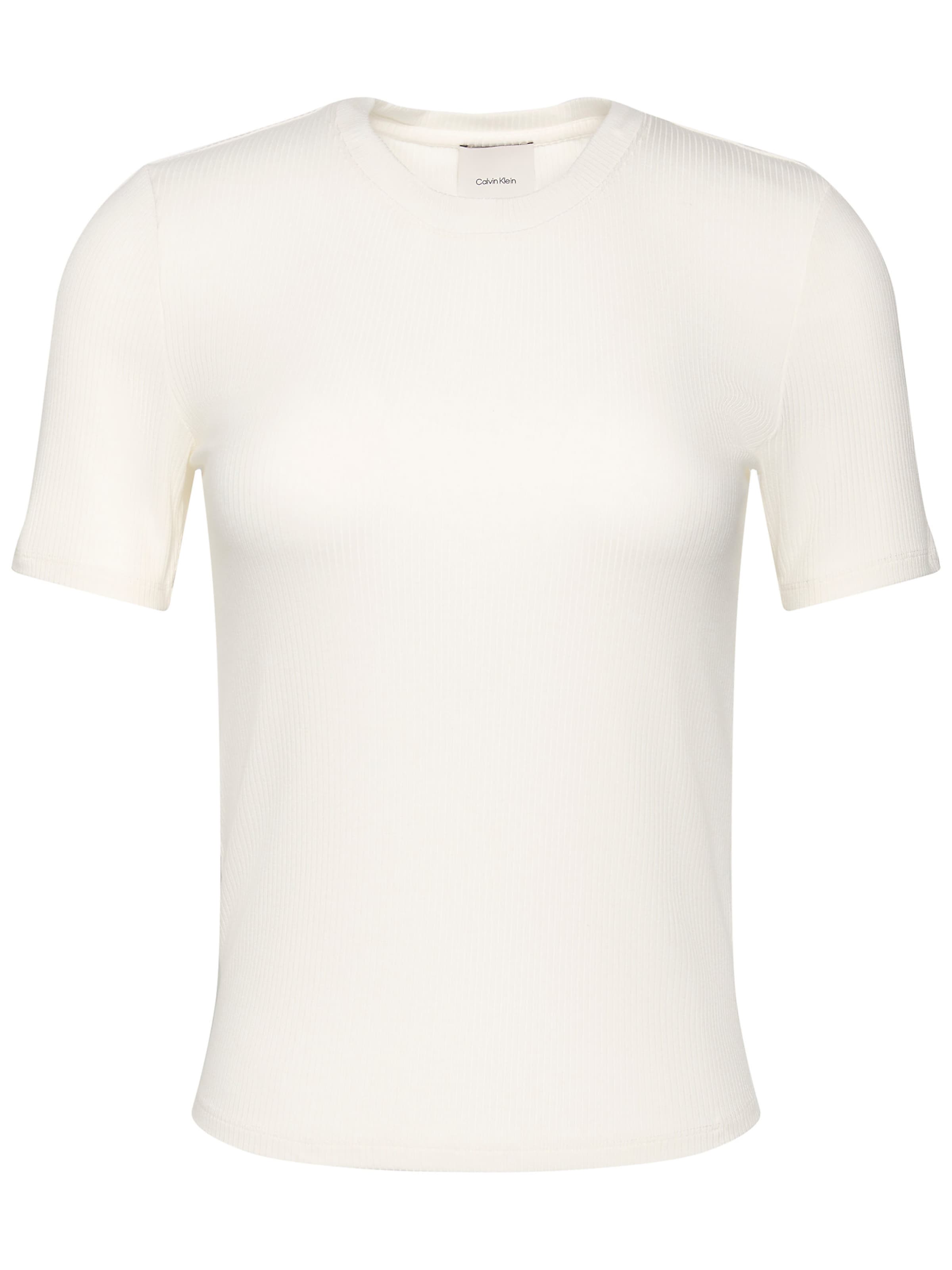 Calvin Klein Shirt in Wit: voorkant