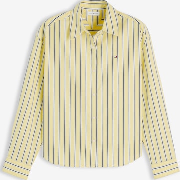 Bluză de la TOMMY HILFIGER pe galben: față