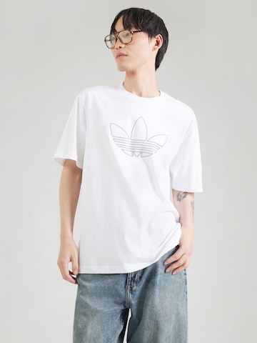 ADIDAS ORIGINALS Μπλουζάκι σε λευκό: μπροστά
