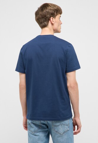 MUSTANG T-Shirt 'Austin' in Blau