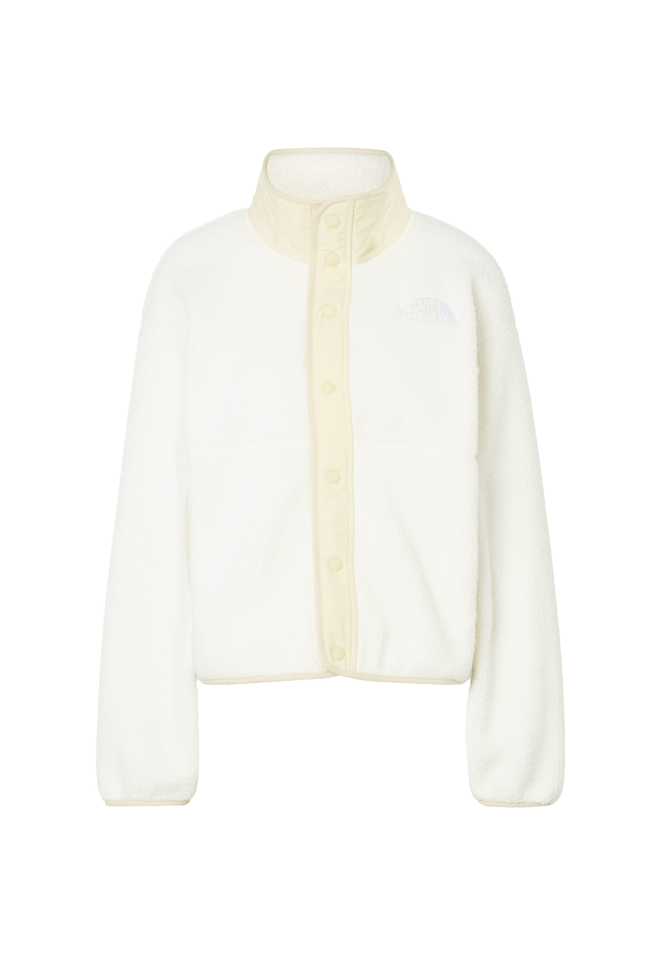 THE NORTH FACE Funktionsfleecejacke 'CRAGMONT' in Weiß: Vorderseite