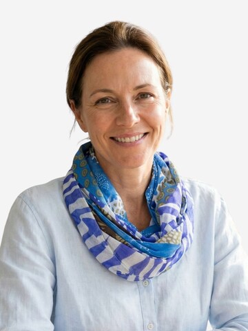 Sunsa Tube Scarf 'Sunsa' in Blue: front